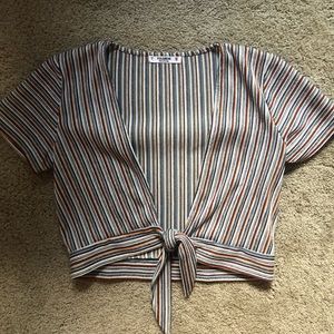 Pull&Bear front tie shirt